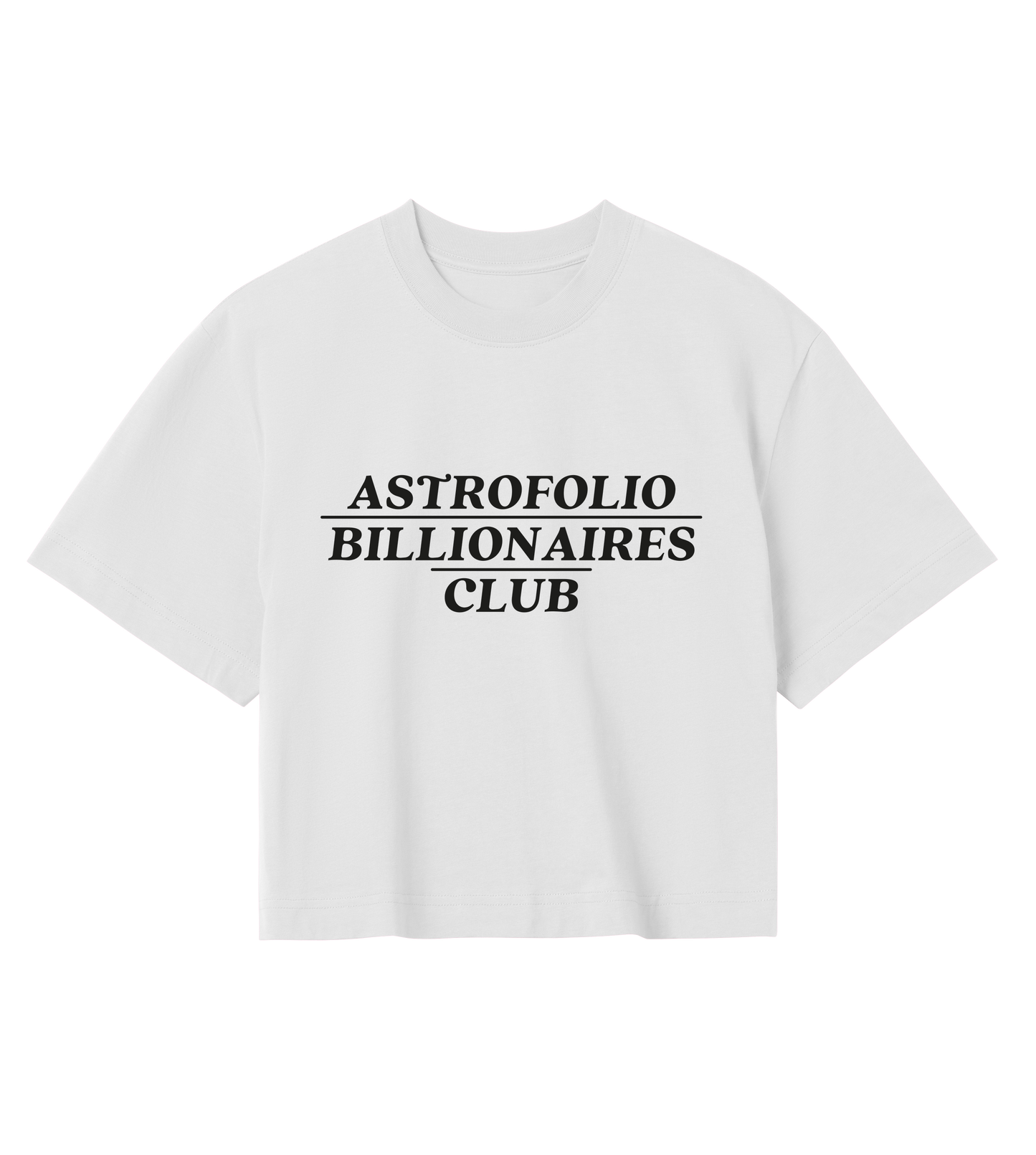 Billionaires club Crop top